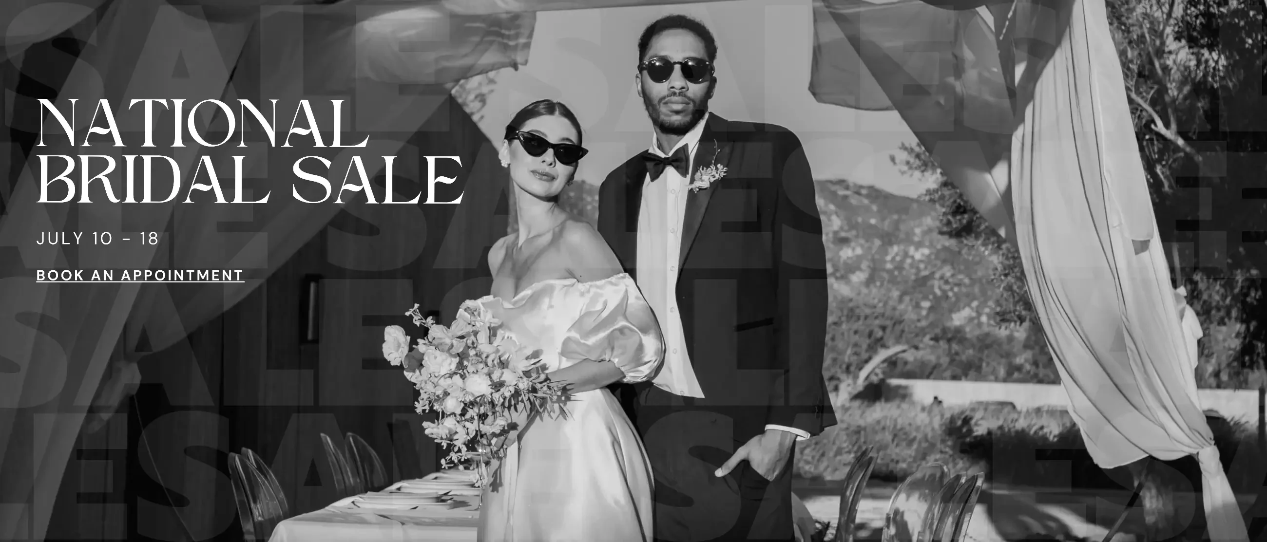 National Bridal Sale Desktop Banner