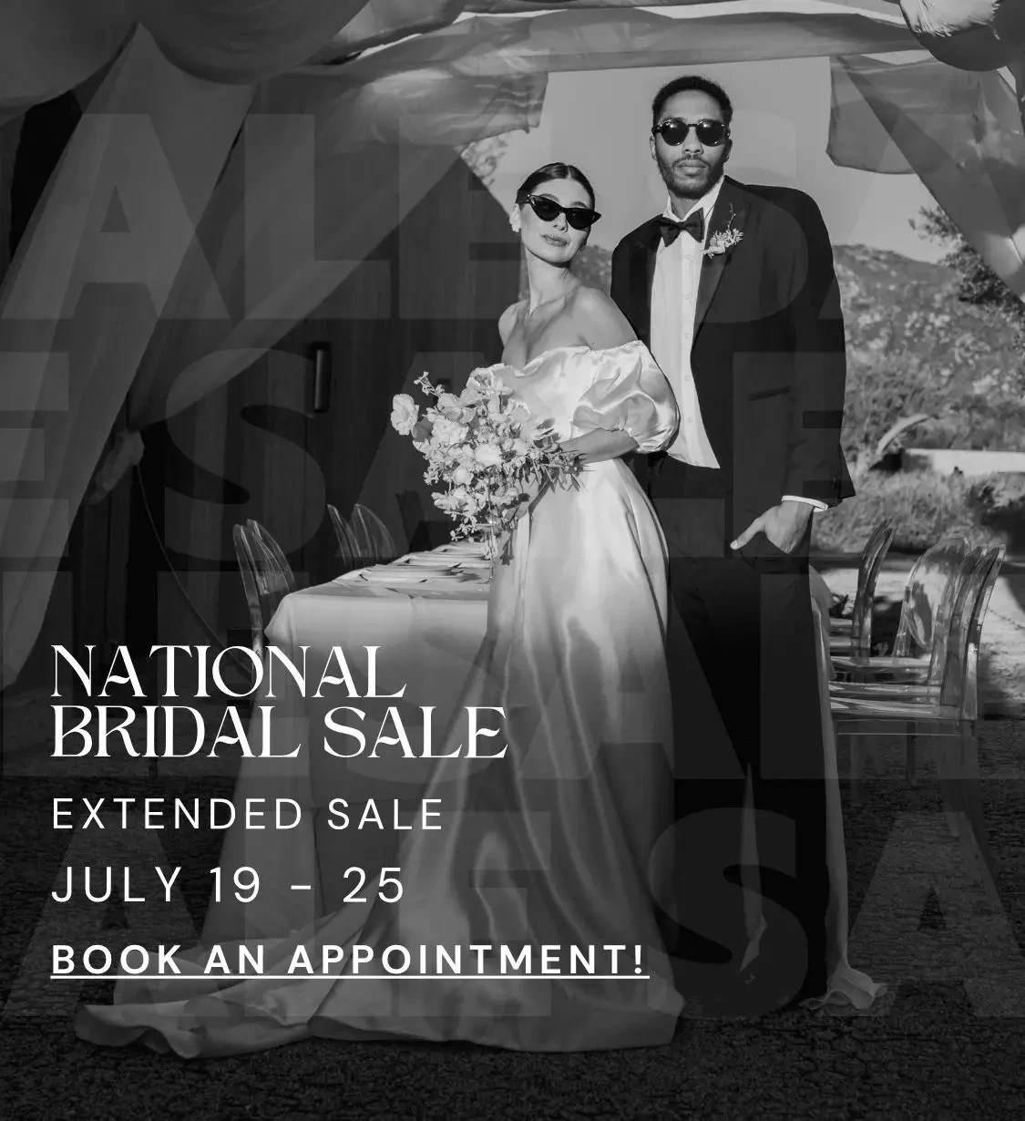 National Bridal Sale Extended Mobile Banner